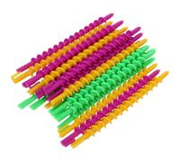NULYLU 40 Varillas de Permanente en Espiral para Cabello Medio, Rizadores de Pelo Abs Pequeños Reutilizables, Paquete de 40 Unidades para Peinados Naturales y Permanentes en Salón