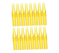 NULYLU 50 Piezas Punta Del Tubo De Tatuaje Desechable Consejos Para Tatuar Suministros Para Tatuar Herramienta Para Colorear Tatuajes Uso Unidades Por Caja