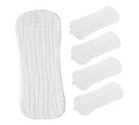 NULYLU 5piezas De Algodón Reutilizables Para Bebés Suaves y Transpirables Pack De Grande Recién Nacidos Meses