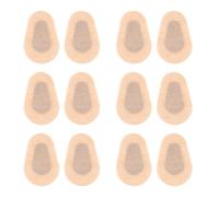 NULYLU 6 Pares de Pegatinas Autoadhesivas para Ojos, Hechas de Telas No Tejidas de Color Claro, Super Elásticas Buena Permeabilidad al Gas para Uso Cómodo Estilo Varios estilos