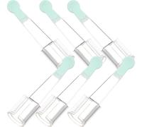 NULYLU 6 Piezas de Cucharas Oídos de Pp Suaves y Cómodas para Limpieza Diaria, Herramienta para Extracción Visible de Cerumen y Evitar Obstrucciones