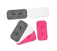 NULYLU 6piezas Almohadillas Para Extensiones De Pestañas Soportes De Frente Para Grafting Herramientas De Belleza Para Salón y Uso Doméstico Material y Reutilizable