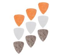 NULYLU 9piezas Púas Para Guitarra Acústica Repuestos Fieltro Diseño Ergonómico Fácil Tocar