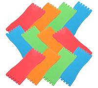 NULYLU Accesorios de Pesca Tabla de Bobinado y Organizador de Línea de Pesca 20pcs de Espuma para Uso en Pesca Fácil de Operar Color Aleatorio