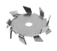 NULYLU Agitador Experimental de Química Disco Dispersor 5 Cm Acero Inoxidable Placa Agitadora sin Varilla para Suministros de Laboratorio y Agitación Reutilizable