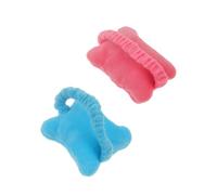 NULYLU Almohadilla para Muñeca Ratón 2 Piezas Multifuncional Tela Suave Algodón PP Soporte Portátil Uso Oficina Protección Mano Color Aleatorio Color Aleatorio