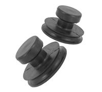 NULYLU Asa De Succión De Goma Para Cuencos Kit 2 Unidades 60 Mm y 80 Mm Herramientas Para Cuencos Cantores Elevador Ligero y Compacto Para Uso Meditación y Terapia Sonora