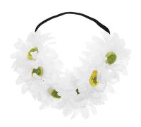 NULYLU Banda el Pelo de Girasol de Tejido Ligero Que No Se Desvanece, Diadema Floral Elegante para Mujeres en Aniversarios y Fiestas