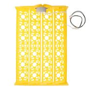 NULYLU Bandeja Automática para Incubadora de Huevos de Gallina, Pato, Codorniz y Ganso, 24 Huevos, Plástico Resistente, Accesorio para Incubadoras Domésticas 12v, Bandeja Giratoria