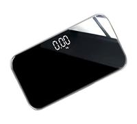 NULYLU Báscula Digital Portátil Recargable para Peso Corporal Electrónica Pantalla Clara para y Hogar