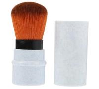 NULYLU Brocha De Maquillaje Retráctil De Polvo Suelto Brocha De Rubor De Densidad Alta y Suave Para Aplicaciones De Cosméticos Para Principiantes y Profesionales