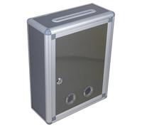 NULYLU Buzón de Sugerencias Cerradura de Aleación de y Acero Inoxidable , Gran Capacidad , Resistente Diseño Simple y Elegante para Oficina y