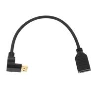 NULYLU Cable De Extensión Displayport Grados Conector Macho Hembra Para Monitores Soporte Diseño Ergonómico y Conexión Conveniente