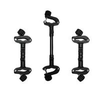 NULYLU Conectores para Cochecito Infantil de Recién Nacido 3 Piezas Dos Cortos y Uno Largo para Cochecito Doble Desmontables y Ligeros Ideales para Paseos y Parque