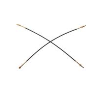 NULYLU Cordal para Violonchelo de Acero Negro, 2 Piezas, Compatible 4/4 y 3/4, Repuesto Preciso y Fácil de Usar