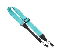 NULYLU Correa Elegancia Ukelele Azul Bordes de Duradera para Tejido Simplicidad Cómodos, Ligera Perforaciones Buscan y Adecuado Músicos