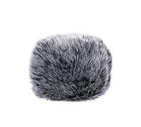 NULYLU Cubierta De Micrófono De Peluche Antiviento y Antisalpicaduras Protección Para Grabación y Reducción De Compatible Micrófonos Estándar
