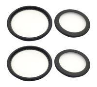 NULYLU Cubiertas de Diafragma para Estetoscopio 2 Juegos Membranas de PVC Repuesto para Campanas Uso en Cardiología y Pediatría