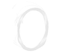 NULYLU Cuerda Resistente Hilo de Nylon para Reparación de Gafas de Media Montura para Ajuste Seguro y Reparación Fácil, Rollo Único para Accesorios de Gafas