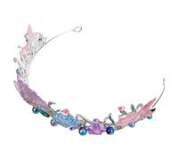 NULYLU Diadema en Aleación de Zinc y Plástico de Fiesta Diseño Intrincado de Concha Marina para y Adultos Adecuado para Cumpleaños y Obsequios