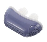 NULYLU Dispositivo Antirronquidos Eléctrico Azul Transpirable, Control de Ronquidos para Hombres y Mujeres, Solución Portátil para Mejorar la Respiración Nasal y Calidad del Sueño