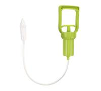 NULYLU Dispositivo de Succión Nasal para Bebés y Niños Pequeños Manual Sistema de Riego Eficaz Plástico Seguro Color Verde Alivia Congestión Nasal en Casa y Viaje Suave y Práctico