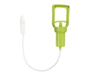 NULYLU Dispositivo de Succión Nasal para Bebés y Niños Pequeños Manual Sistema de Riego Eficaz Plástico Seguro Color Verde Alivia Congestión Nasal en Casa y Viaje Suave y Práctico