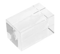 NULYLU Escultura Virgen María en Cristal Transparente 3D Interior Grabado, Figura Decorativa para Centro de Mesa, Adorno Cristal para Hogar, Oficina y Sala, Estatua Religiosa de Nuestra