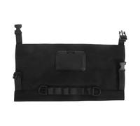 NULYLU Estuche Portátil para Toallitas Húmedas para Bebés, Contenedor Plegable de Lona Negra, Dispensador para Coche y Actividades al Aire Libre