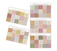 NULYLU Etiquetas Adhesivas para Biblia 5 Hojas Autoadhesivas Pestañas para Páginas Índice Biblia Accesorios para Estudio Bíblico Duraderas y Fáciles de Leer