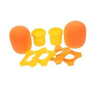 NULYLU Funda Para Micrófono Ktv Estuche Protector Anillos Antivuelco Resistente Para Conferencias y Entrevistas