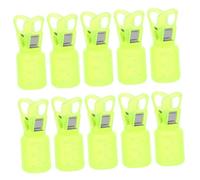 NULYLU Fundas para Anzuelos De Pesca Pequeñas 10 Pcs, Protectores De Gancho Duraderos De Plástico, Tapas Antiarañazos para Seguridad, Accesorio para Pesca Marítima y Deportiva