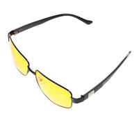 NULYLU Gafas y Proteger la Salud Ocular Nocturnas Antideslumbrantes para Conducir Diseño Moderno y Marco de Plástico y Metal, Ideales para Fiesta Verano