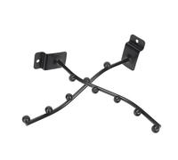 NULYLU Gancho para Flauta de Hierro Resistente Ranuras, Soporte Compacto para Instrumentos de Viento, Práctico Colgador para Flauta Travesera en Estante Ranurado, Adecuado para