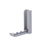 NULYLU Ganchos Plegables Autoadhesivos de Abs para Colgar Ropa y Chaquetas, Ahorro de Espacio, Diseño Compacto y Elegante, Paquete de 2 Unidades para Baño o Sala de Lectura