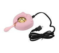 NULYLU Herramienta para Horno de Calentamiento de Cera con Control de Temperatura Preciso y Fácil, Kit de Sellado de Cera Rosa para Proyectos de Sellos y Manualidades