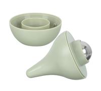NULYLU Instrumento de Masaje Ocular Ice Sense Bola Rodante, Rodillo de Frío para Ojos en Color Verde Aguacate, Compacto y Portátil para Aliviar Fatiga y Cuidado Facial