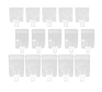 NULYLU Juego de Bolsas Recargables para Champú y Loción Tapas, 24 Piezas, Material Pet, Capacidad 30ml-100ml, Diseño Portátil Prueba de Fugas para Viaje