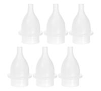 NULYLU Kit de 6 Puntas de Silicona para Limpiador de Nariz de Ñiño Diseño Antibackflow y Artesanía Resistente, Adecuado para Uso en Casa y Viaje