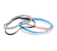 NULYLU Lavables y Cómodas 10 Diademas Deportivas Unisex de Algodón Poliéster, Antideslizantes y Absorbentes para Gimnasio y Correr para Hombres y Mujeres