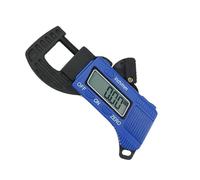 NULYLU Medidor de Espesor Electrónico Micrómetro Digital de Plástico Azul, Alta Precisión, para Objetos Magnéticos y Joyería, Aplicaciones Industriales y Automotrices
