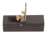 NULYLU Microcepilladora de Madera Negra para Violín y Viola Cuerpo Liso y Longitud Ajustable, Herramienta Multiusos para Carpintería y Tallado
