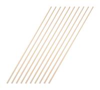 NULYLU Moldura para Mosquitero de Ventana de Madera Natural 10 Piezas, Tira Decorativa de Borde Triangular 6 Mm X 50 Cm para Bricolaje y Decoración Interior y Exterior