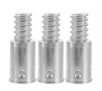 NULYLU Pala Detector de Metales de Hierro Extremo Roscado Americano de 22mm Conjunto de 3 Piezas Rosca Mango Escoba, Adaptador de Mango de Escoba para Diversas Situaciones de Limpieza