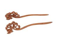 NULYLU Palillo De Madera Tallado Para Cabello De Mujer Accesorio Elegante Para Peinados y Tocados Adorno De Estilo Chino Para Moños y Updos Para Culturas Antiguas y Eventos Especiales