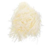 NULYLU Papel de Relleno Decorativo para Cajas de Obsequio, Papel Triturado Beige 500g, Protección y Adorno para Ocasiones Diversas