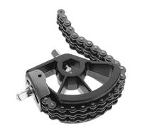 NULYLU Pedal de Bombo Único Doble Cadena Negro, Piezas de Repuesto para Patas de Bombo, Accesorio para Batería Jazz y Electrónica, Compatible y Ajustable para Bateristas Principiantes