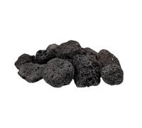 NULYLU Piedras Volcánicas Negras Naturales Roca Volcánica Porosa Segura para Peces, Paquete de 1 para Decoración de Acuarios y Plantas Suculentas