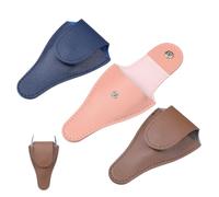 NULYLU Protector para Tijeras de Cutículas 3 Piezas de Pu Estilo Único y Diseño Chic para Proteger y Mantener Tus Herramientas Siempre a Mano Color Aleatorio