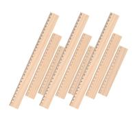 NULYLU Reglas de Madera Multifunción Fácil de Almacenar Juego de 9 Accesorio Portátil de Madera Adecuado para Arquitectos E Ingenierios para Dibujo y Medición